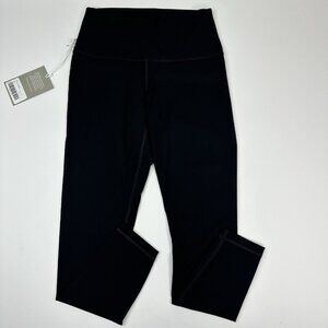 Everlane Women’s NWT Black Athletic The Perform Ankle Leggings Small/W23/L24.9‎